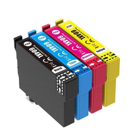 604XL Ink Cartridges For Epson XP2200 XP2205 XP3200 XP3205 XP4200 XP4205 WF-2950 Non-OEM